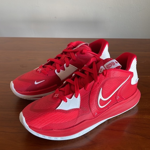 Mens Nike KYRIE LOW 5 TB Basketball Shoes "University Red" DO9617-600 Size 7 - Picture 7 of 8